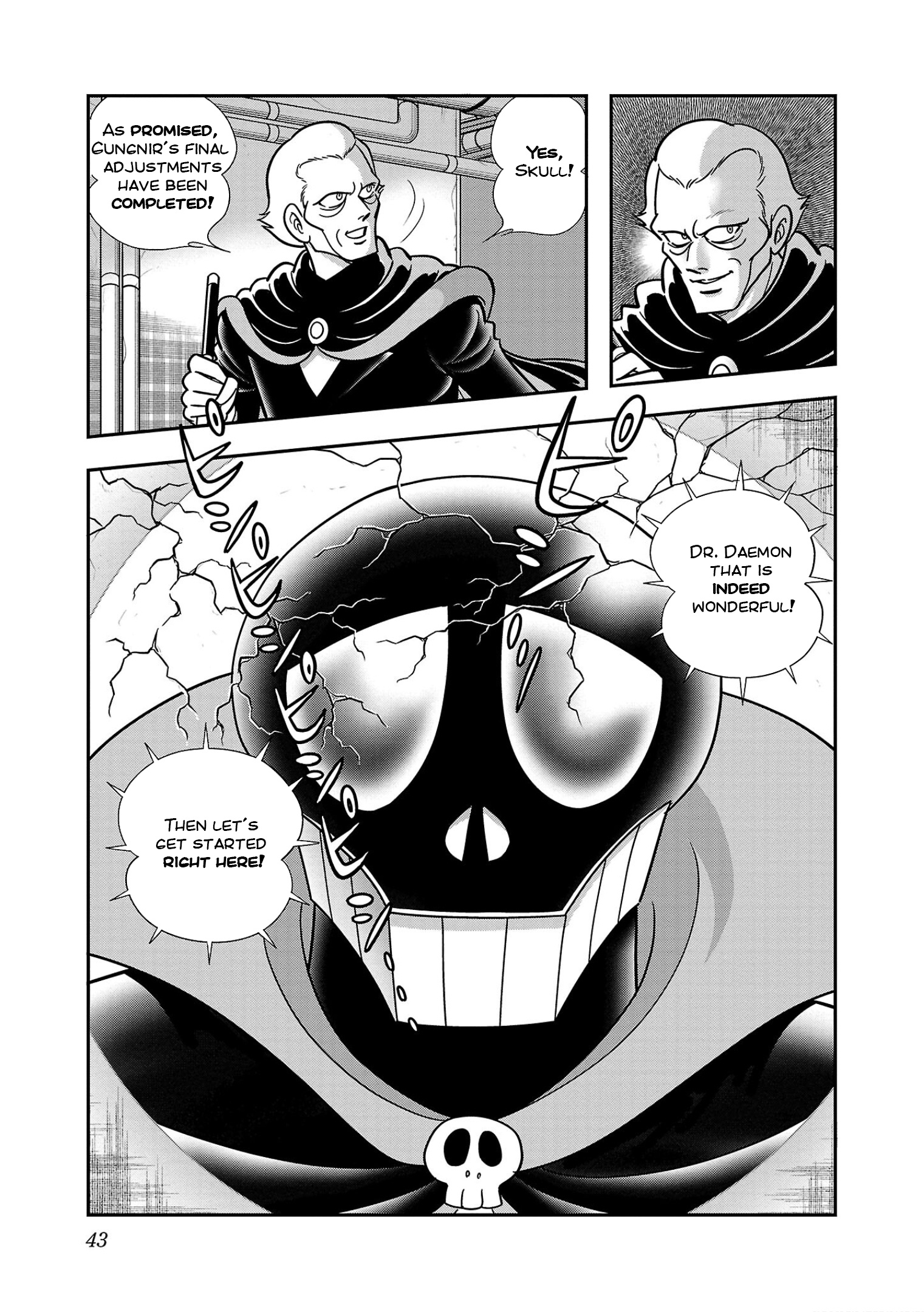 8-Man Vs Cyborg 009 Chapter 7 #44