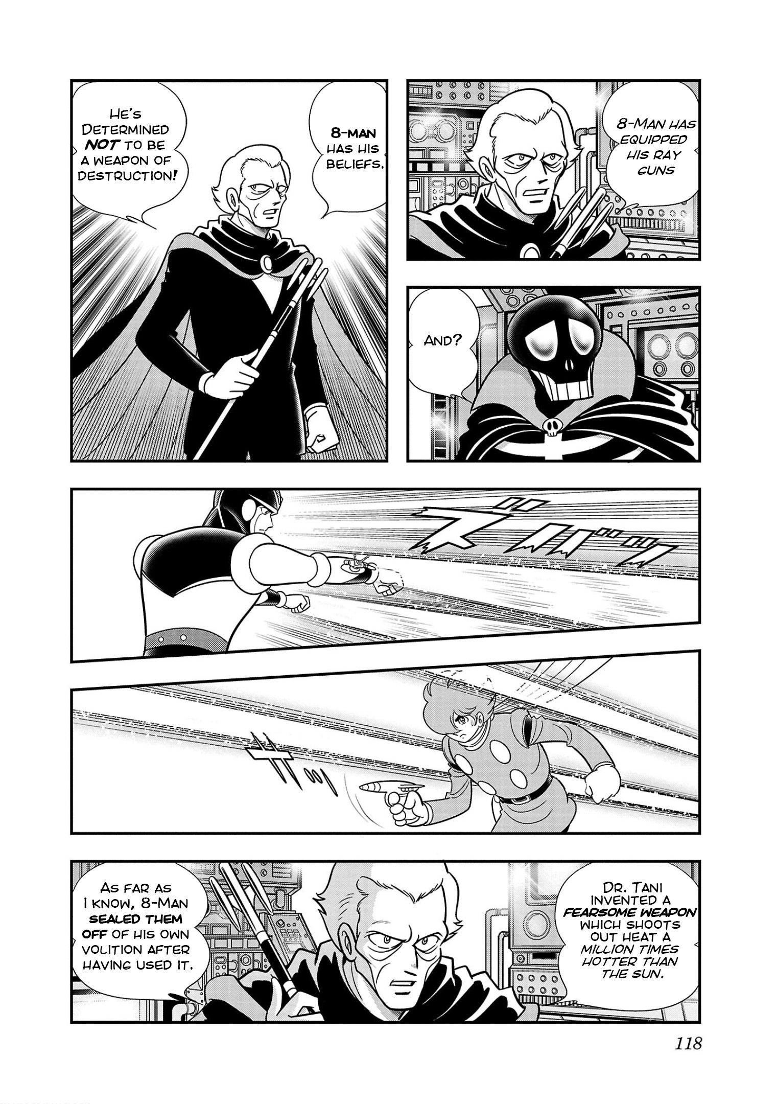 8-Man Vs Cyborg 009 Chapter 3 #33