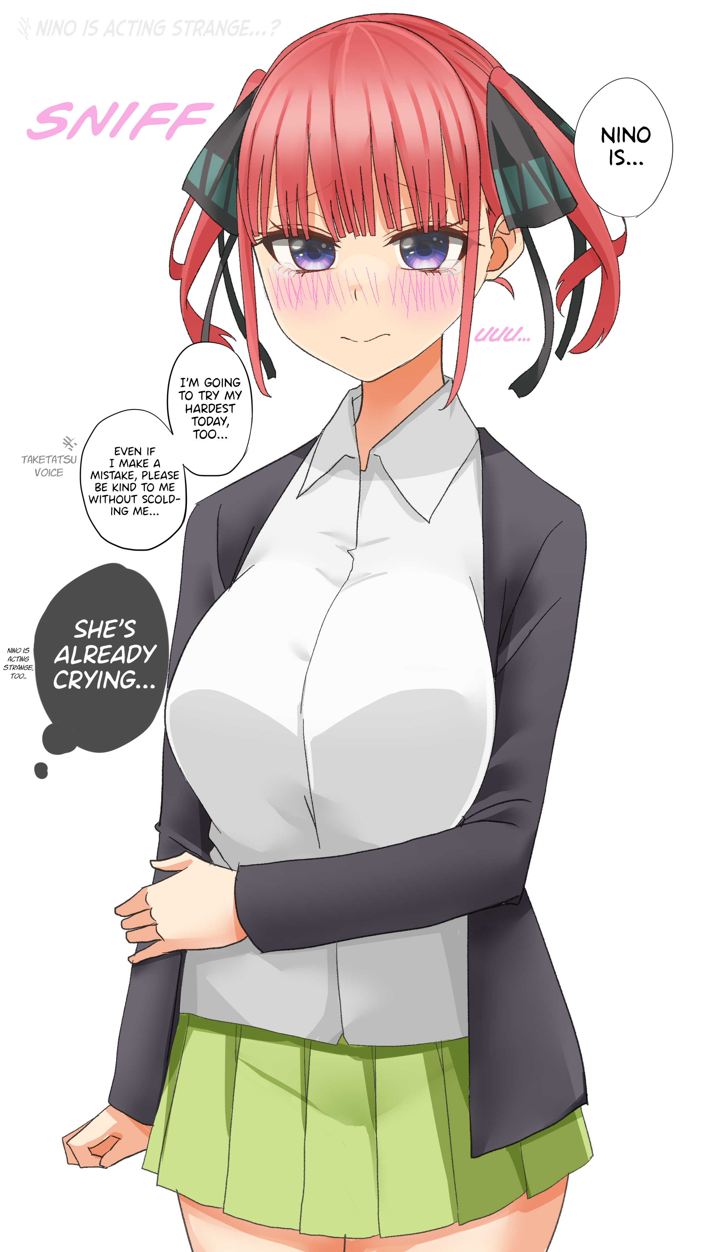 5Toubun No Hanayome - I Woke Up And The Quintuplets Were Acting Strange (Doujinshi) Chapter 3 #1