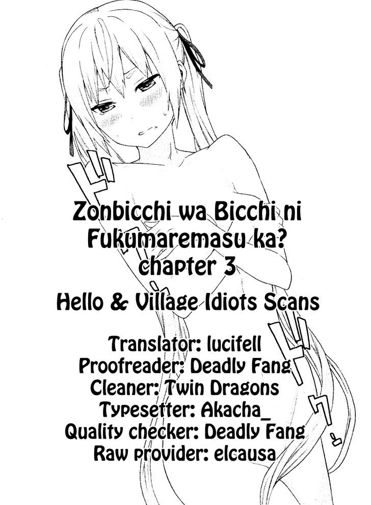 Zonbicchi Wa Bicchi Ni Fukumaremasu Ka? Chapter 3 #32
