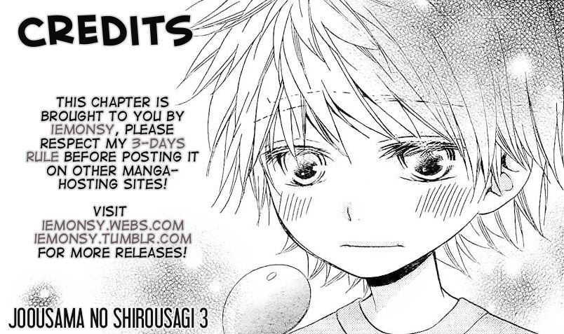 Joousama No Shirousagi Chapter 3 #1