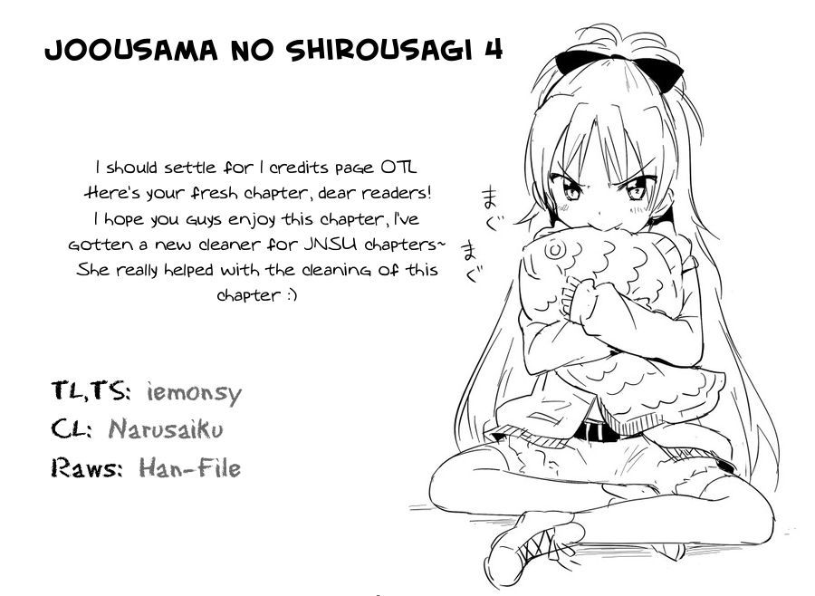 Joousama No Shirousagi Chapter 4 #2