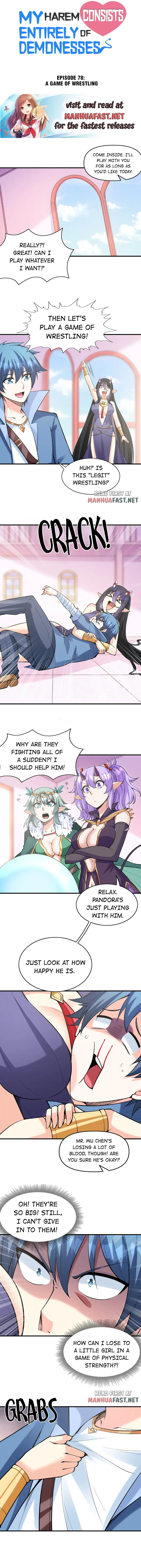 My Harem Is Entirely Female Demon Villains Chapter 78 #1