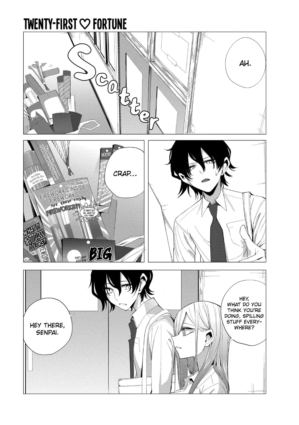 Mizuki-Senpai No Koi Uranai Chapter 21 #1