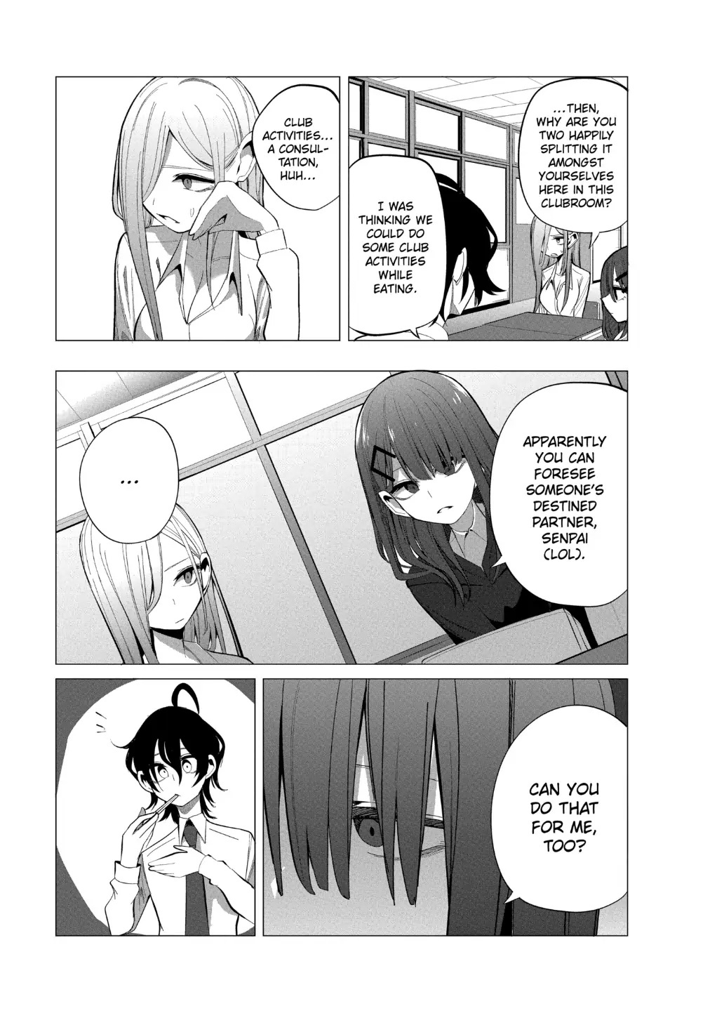 Mizuki-Senpai No Koi Uranai Chapter 19 #11