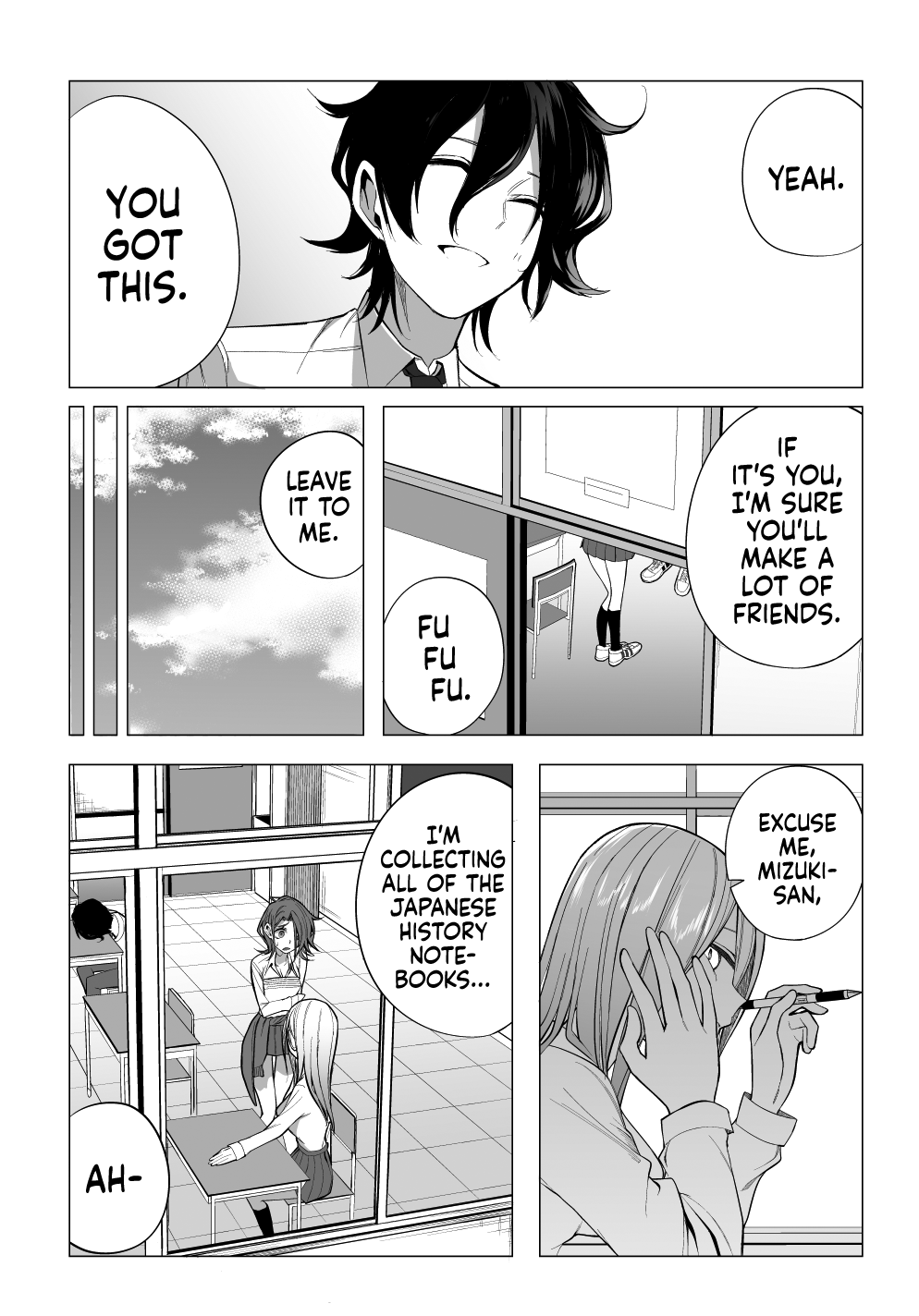 Mizuki-Senpai No Koi Uranai Chapter 14 #11