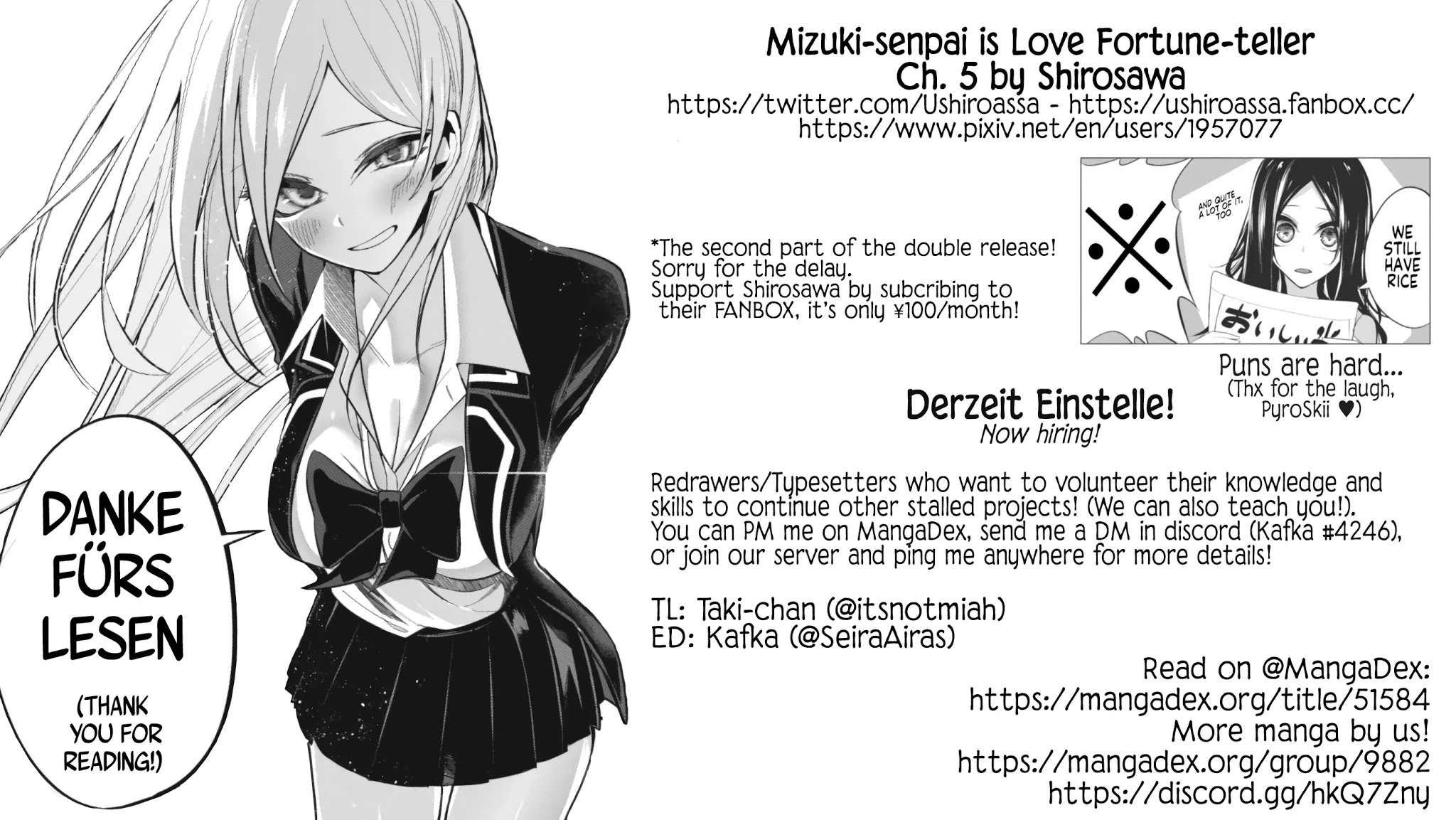 Mizuki-Senpai No Koi Uranai Chapter 5 #15