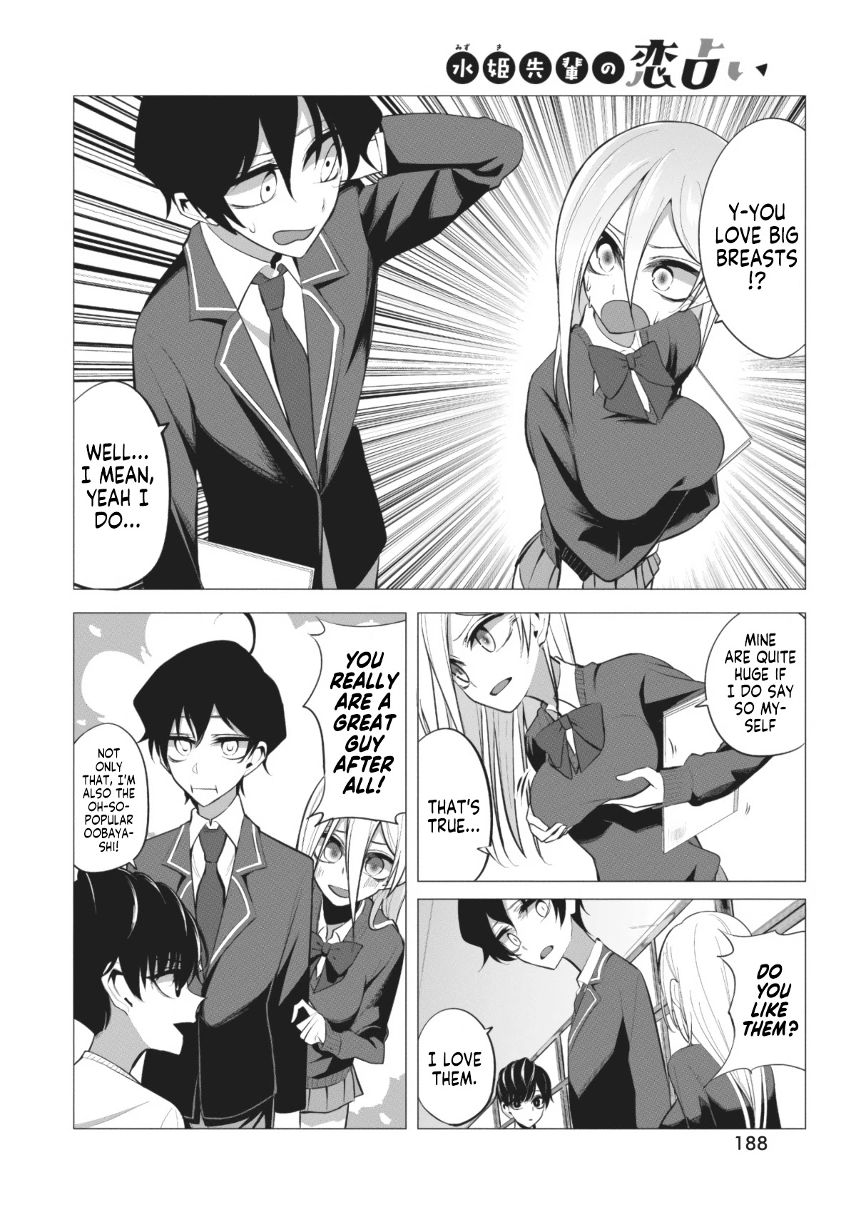 Mizuki-Senpai No Koi Uranai Chapter 4 #6