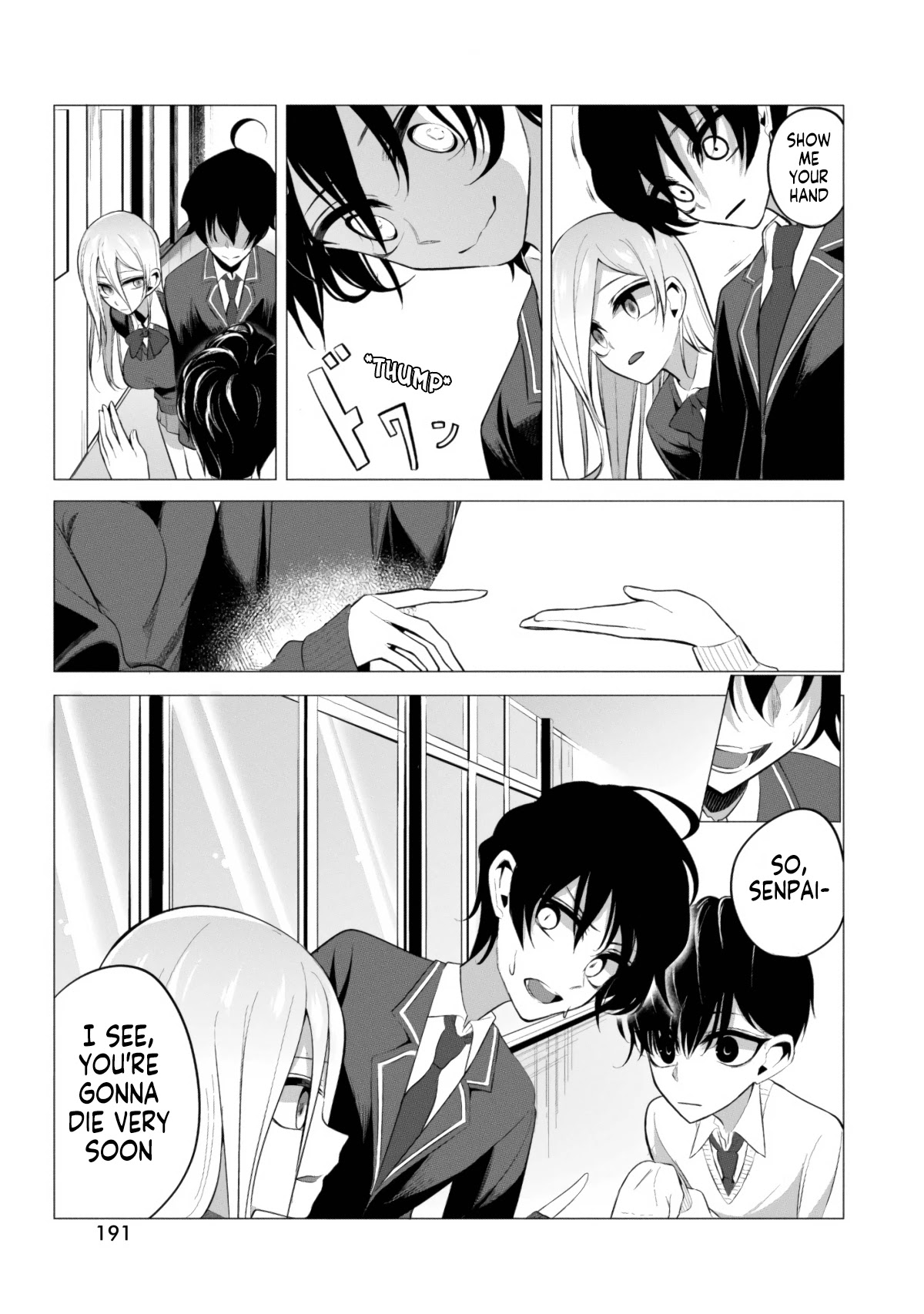 Mizuki-Senpai No Koi Uranai Chapter 4 #9