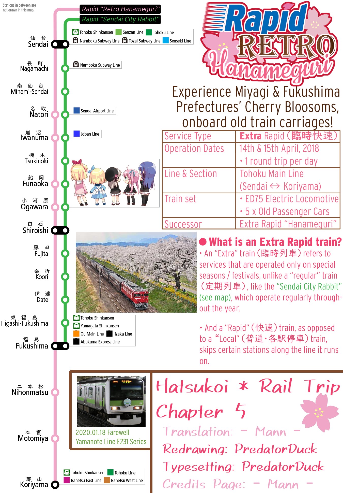 Hatsukoi*rail Trip Chapter 5 #9