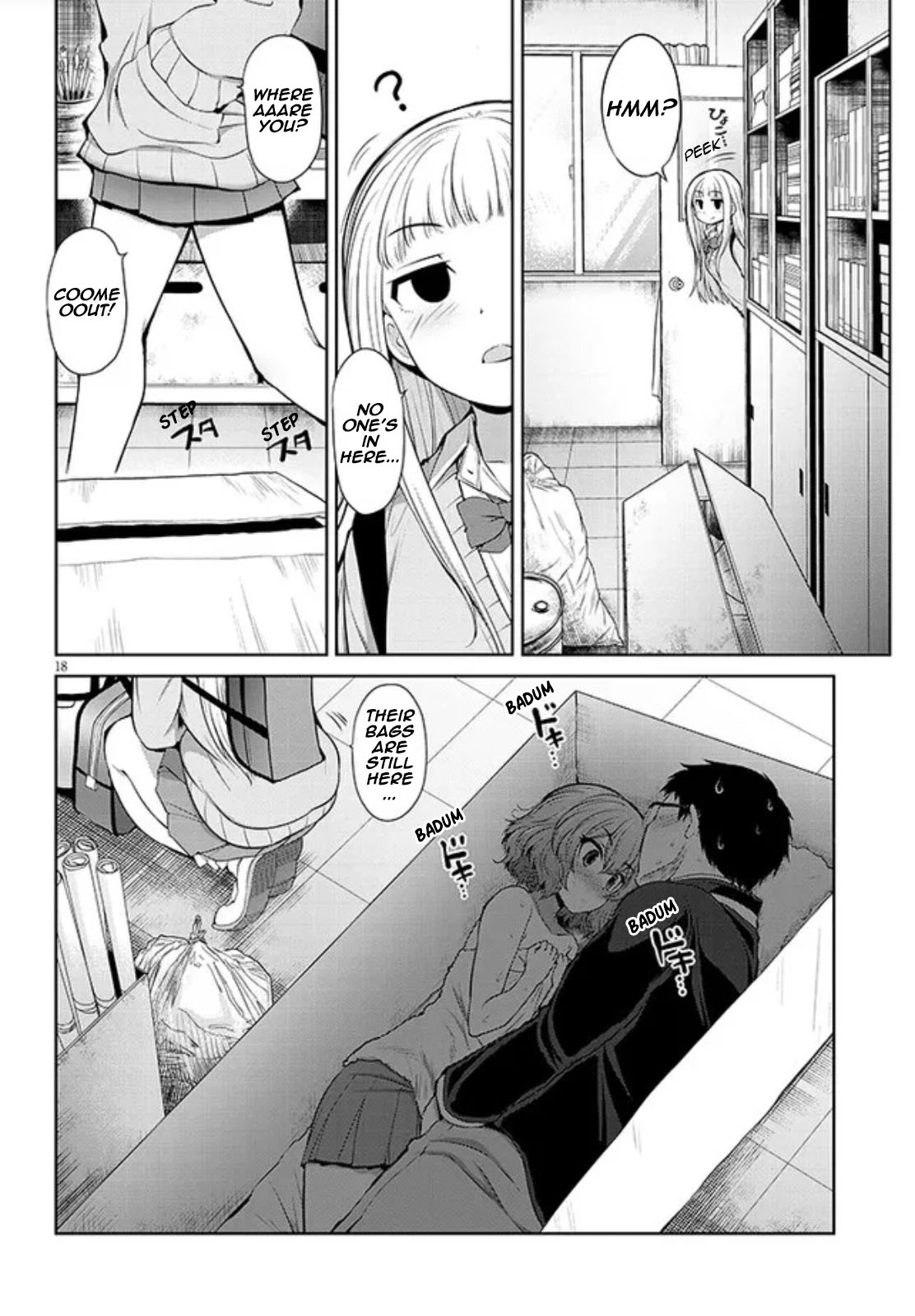 Saegusa-San Wa Megane-Senpai To Koi O Egaku Chapter 3 #18