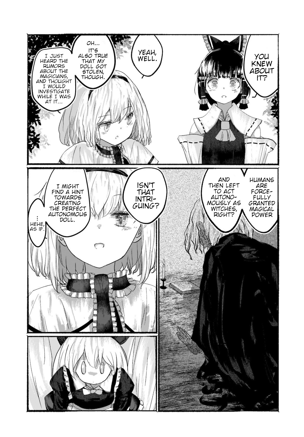 Touhou - The Magician Who Loved A Fake (Doujinshi) Chapter 4 #18