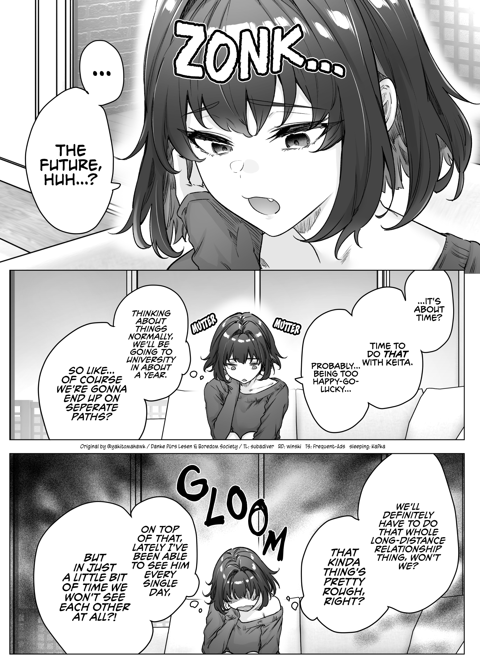 The Tsuntsuntsuntsuntsuntsun Tsuntsuntsuntsuntsundere Girl Getting Less And Less Tsun Day By Day Chapter 95 #1