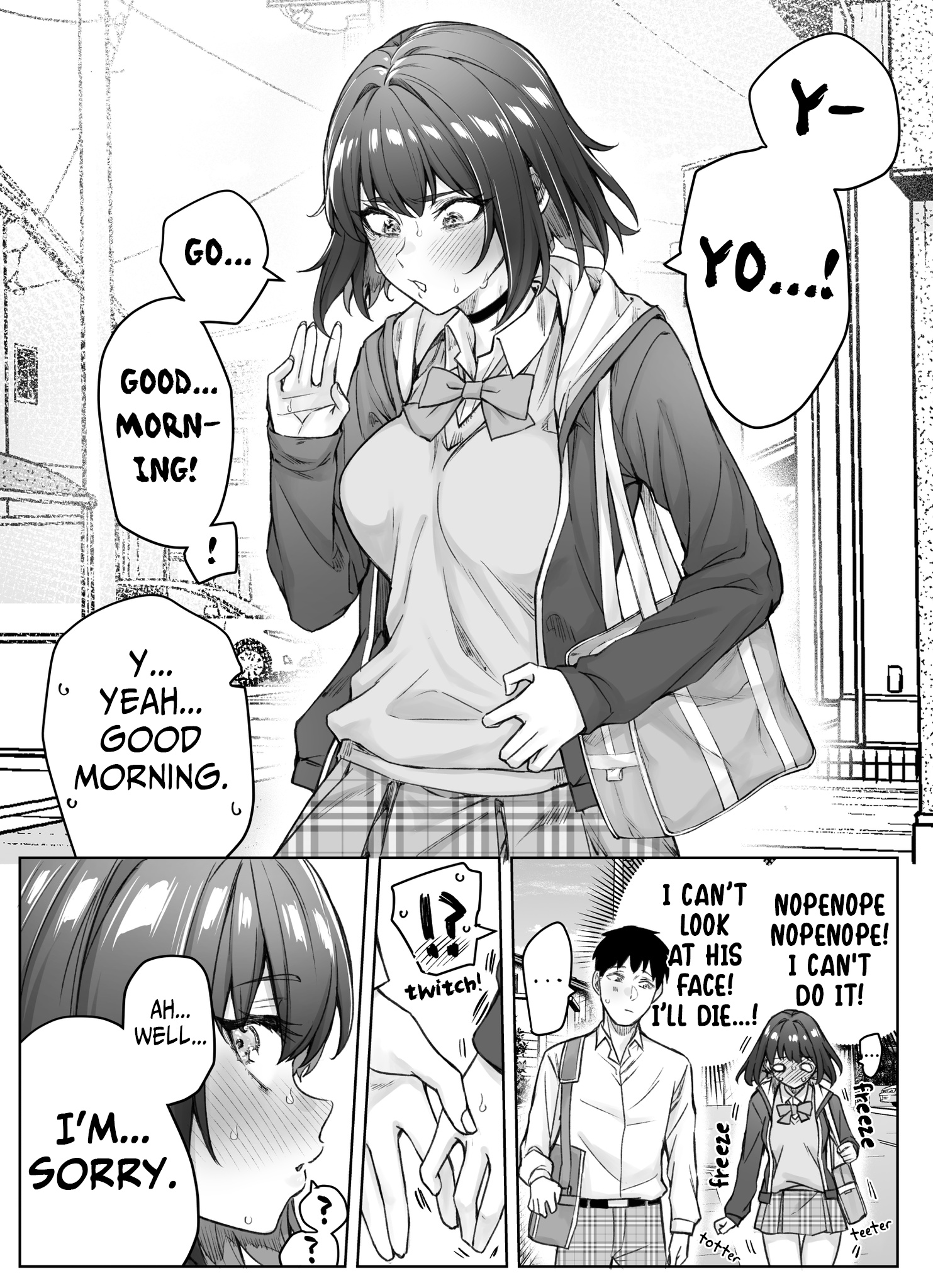 The Tsuntsuntsuntsuntsuntsun Tsuntsuntsuntsuntsundere Girl Getting Less And Less Tsun Day By Day Chapter 56 #1