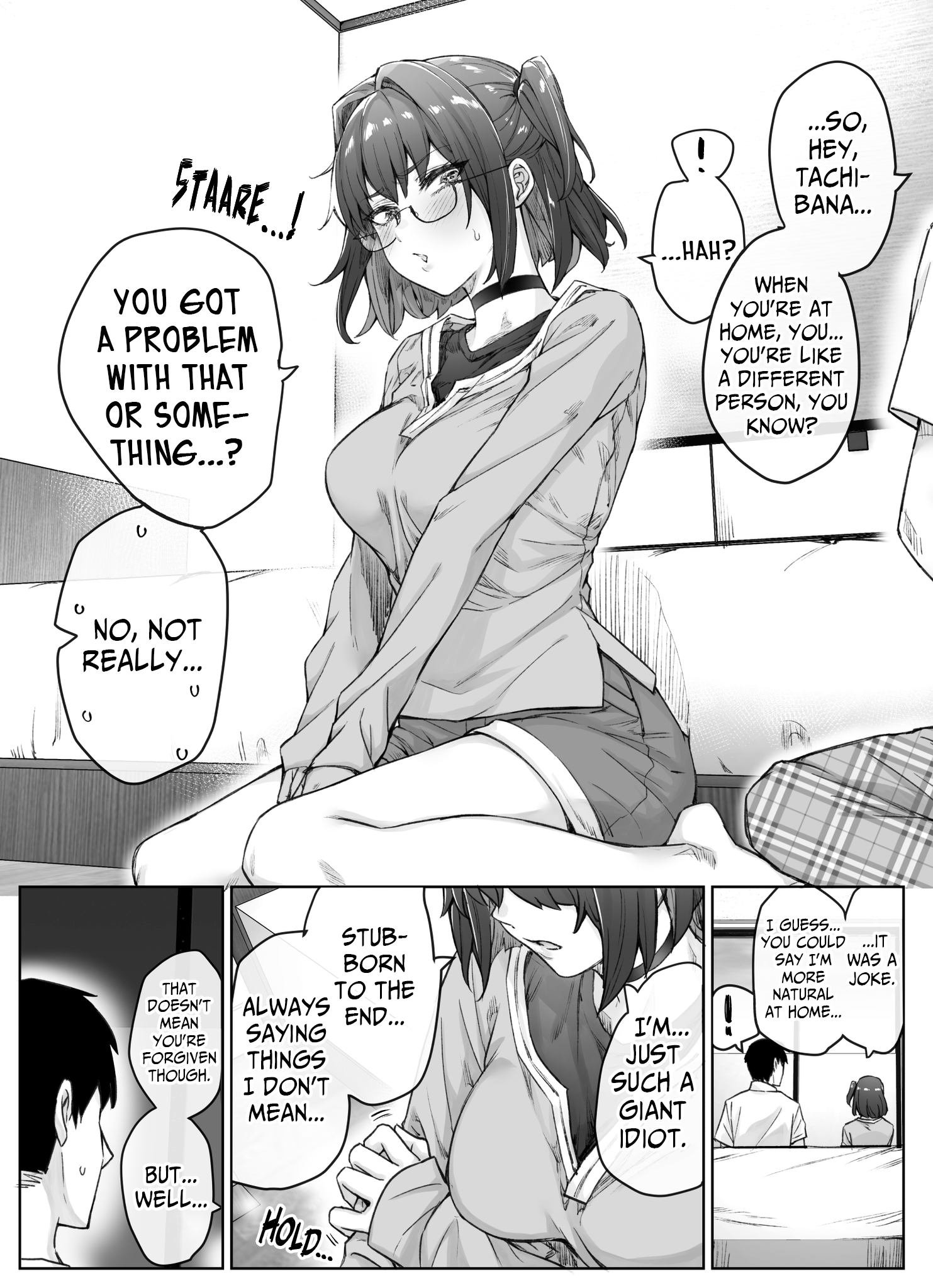 The Tsuntsuntsuntsuntsuntsun Tsuntsuntsuntsuntsundere Girl Getting Less And Less Tsun Day By Day Chapter 44 #1