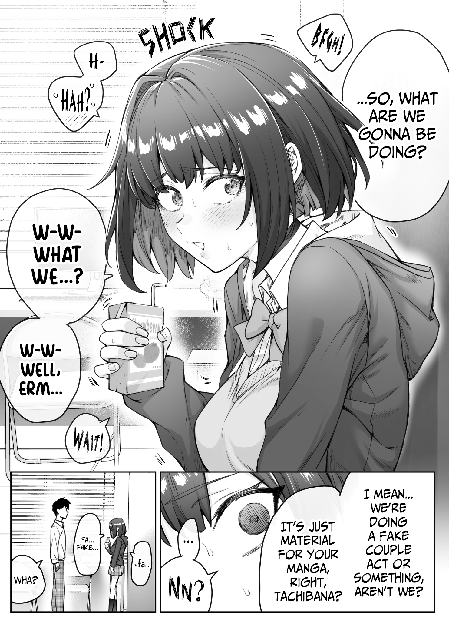 The Tsuntsuntsuntsuntsuntsun Tsuntsuntsuntsuntsundere Girl Getting Less And Less Tsun Day By Day Chapter 35 #1
