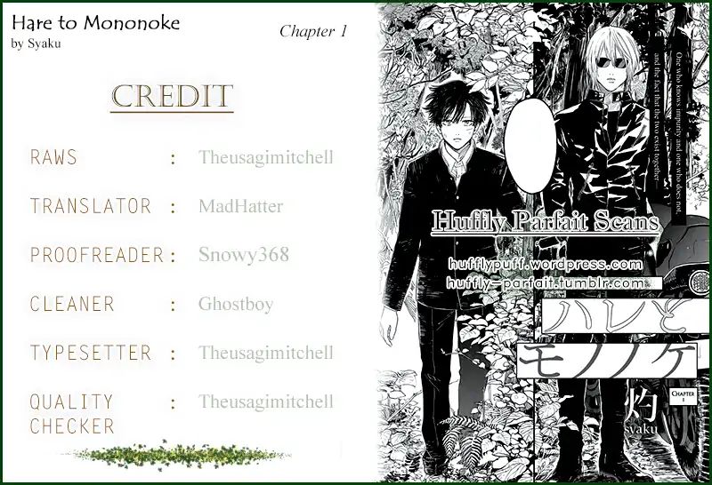 Hare To Mononoke Chapter 1 #1