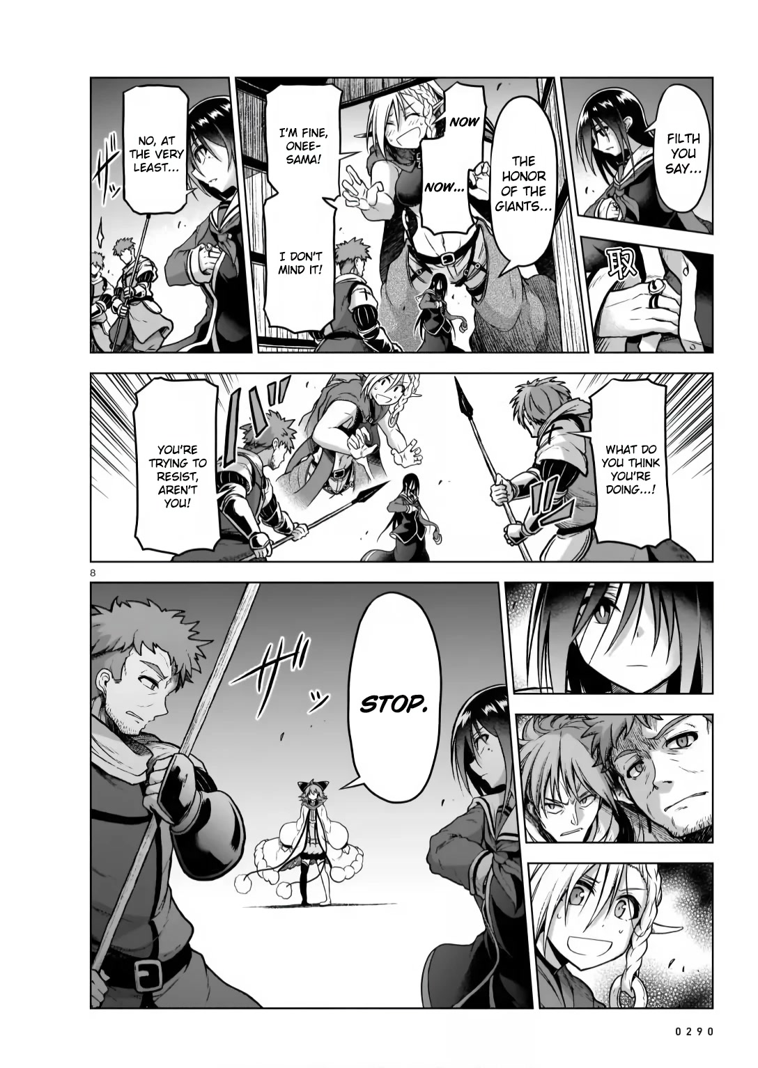 The Onee-Sama And The Giant Chapter 7 #8