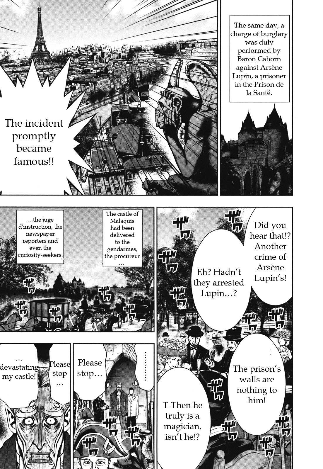 Adventurier: Shinyaku Arsene Lupin Chapter 3 #9