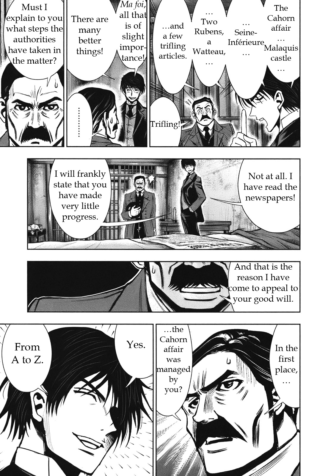 Adventurier: Shinyaku Arsene Lupin Chapter 3 #15