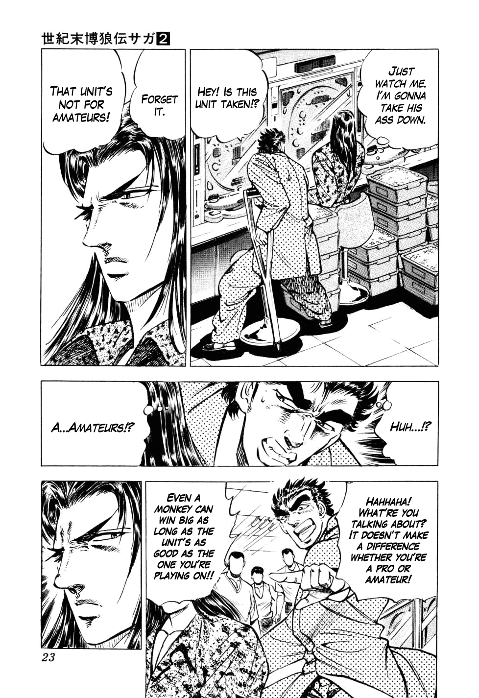 Legend Of The End-Of-Century Gambling Wolf Saga Chapter 8 #23
