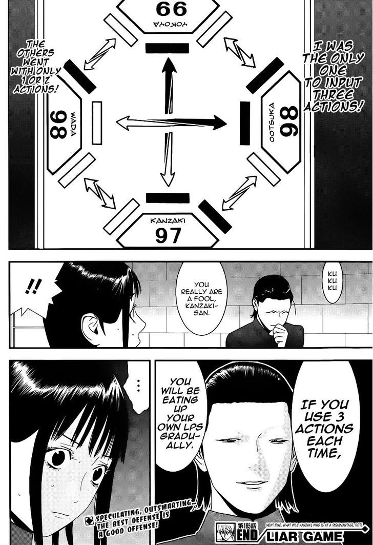 Liar Game Chapter 185 #18