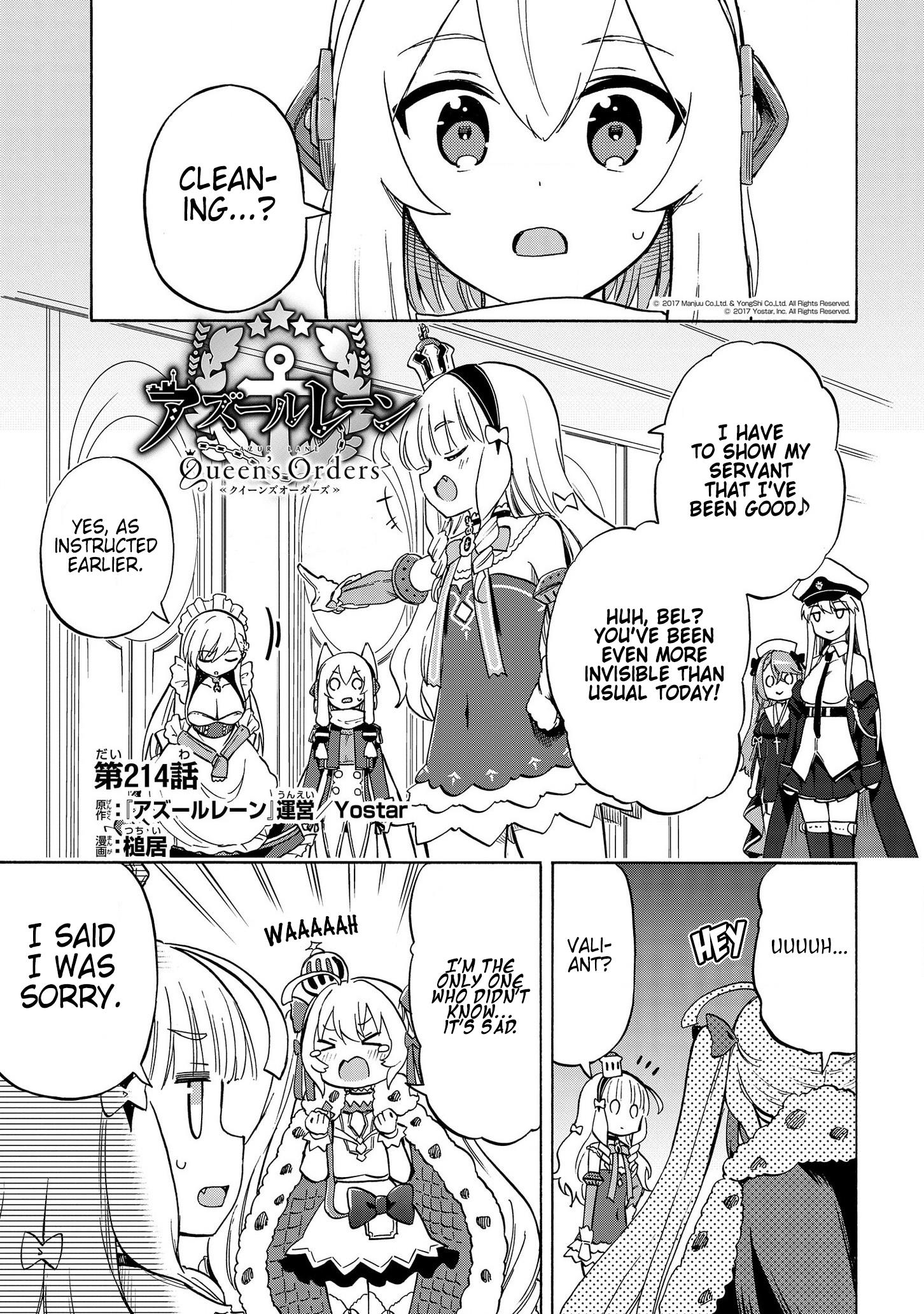 Azur Lane: Queen's Orders Chapter 214 #1