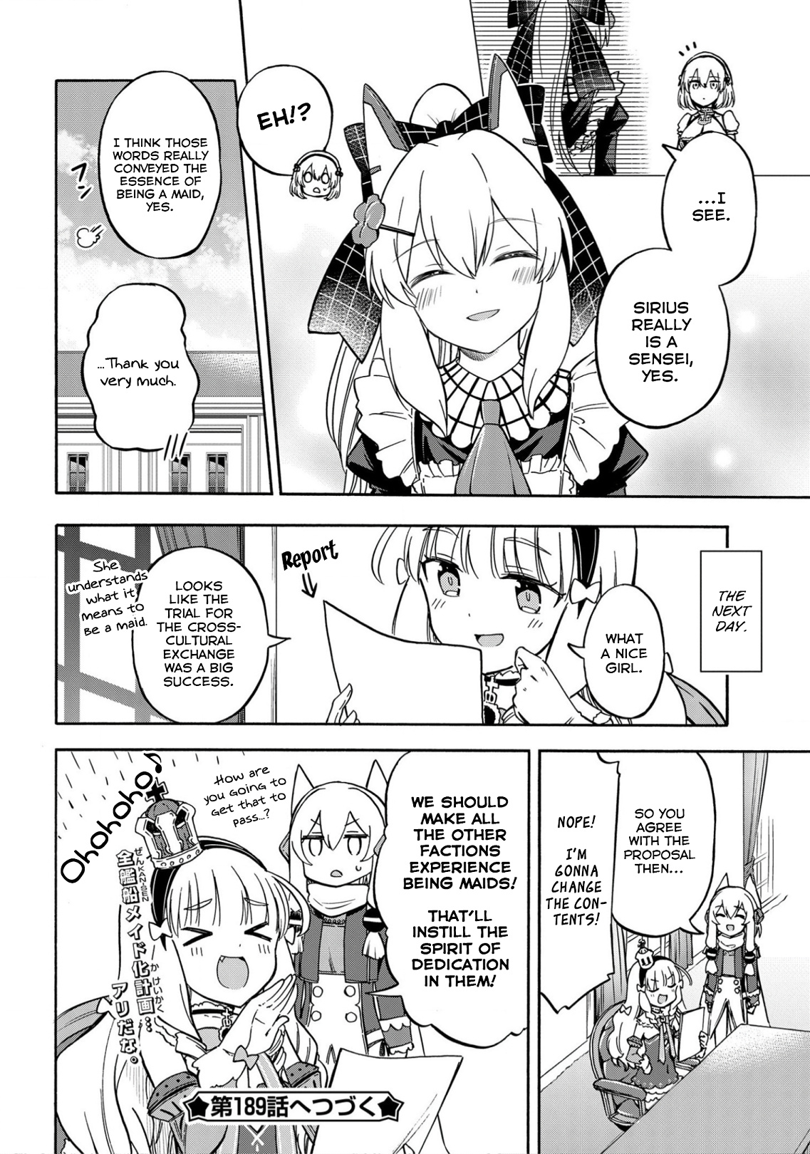 Azur Lane: Queen's Orders Chapter 188 #4