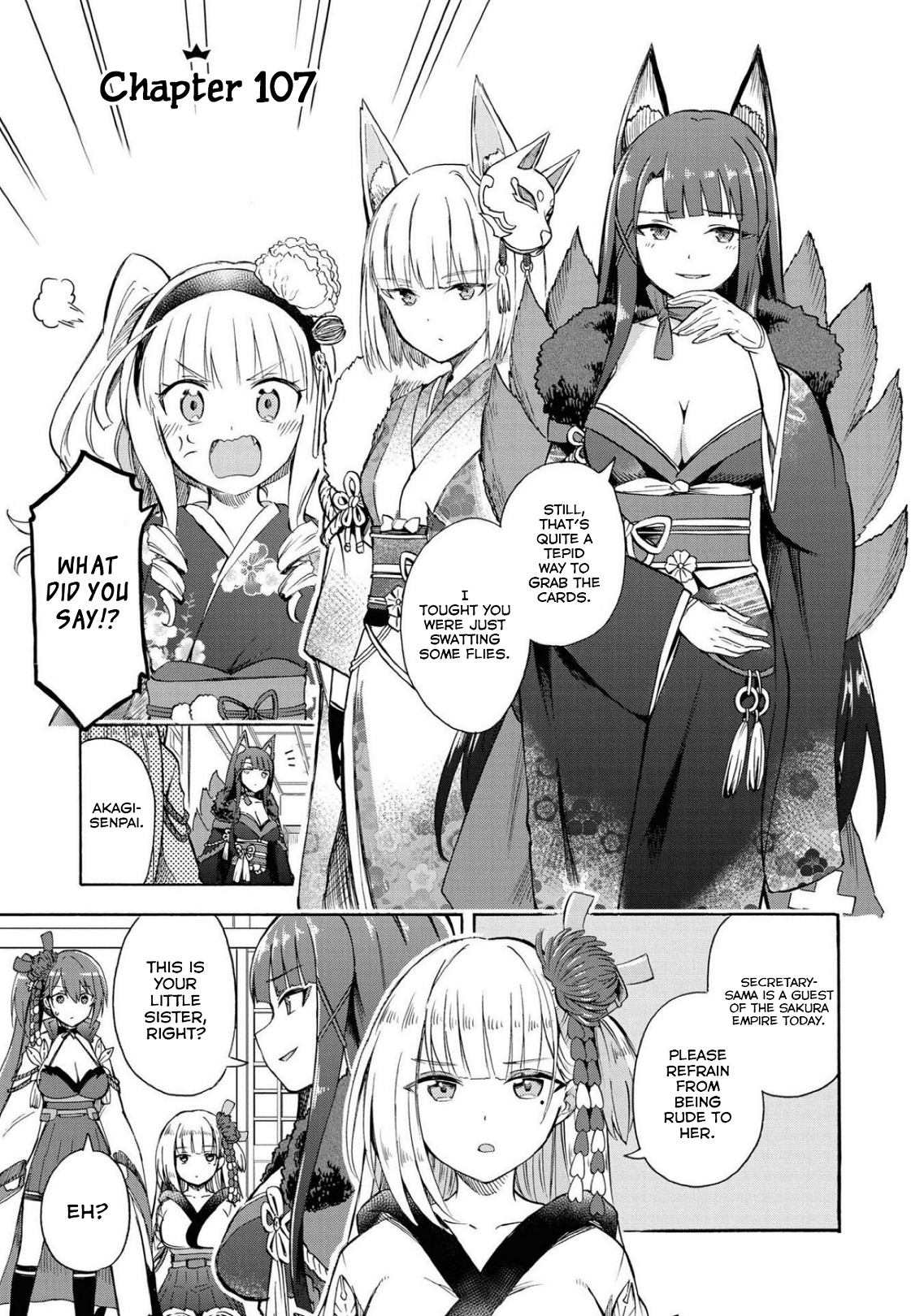 Azur Lane: Queen's Orders Chapter 107 #1