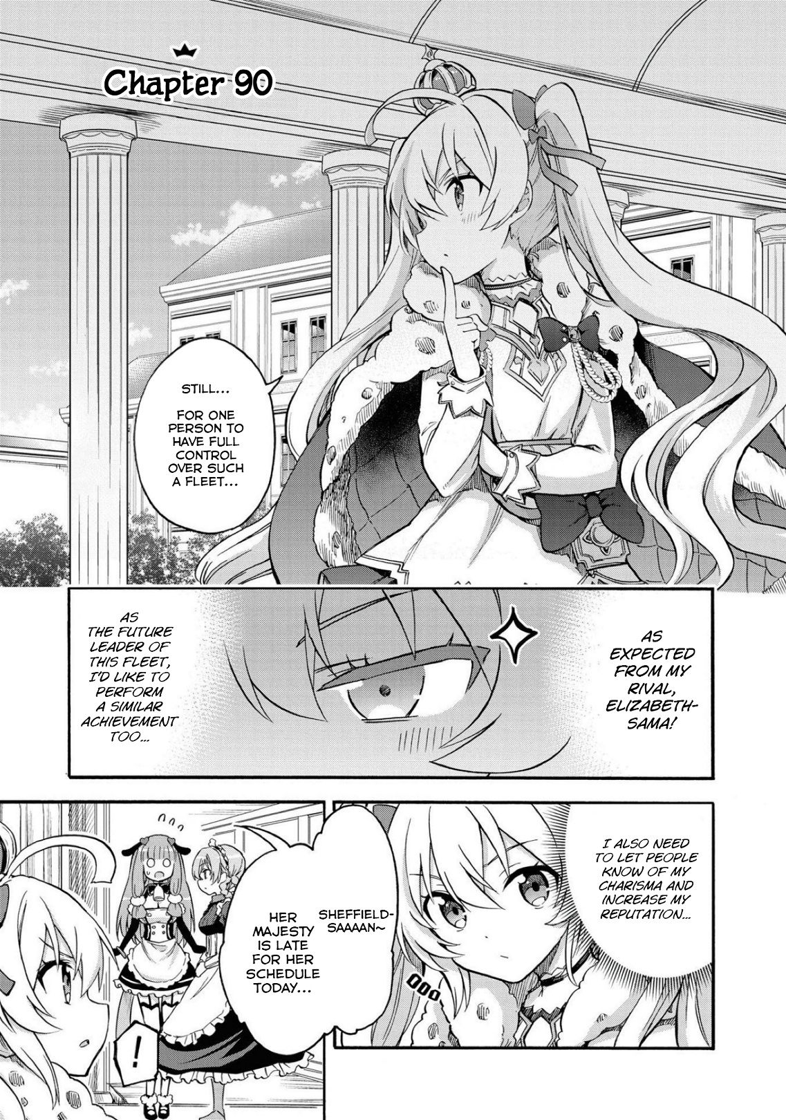 Azur Lane: Queen's Orders Chapter 90 #1