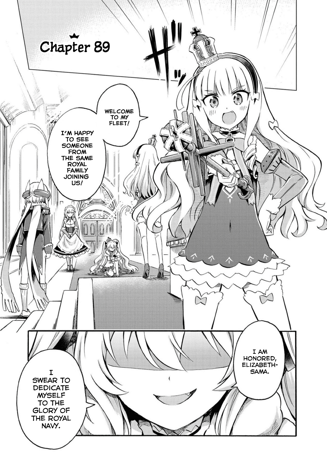 Azur Lane: Queen's Orders Chapter 89 #1