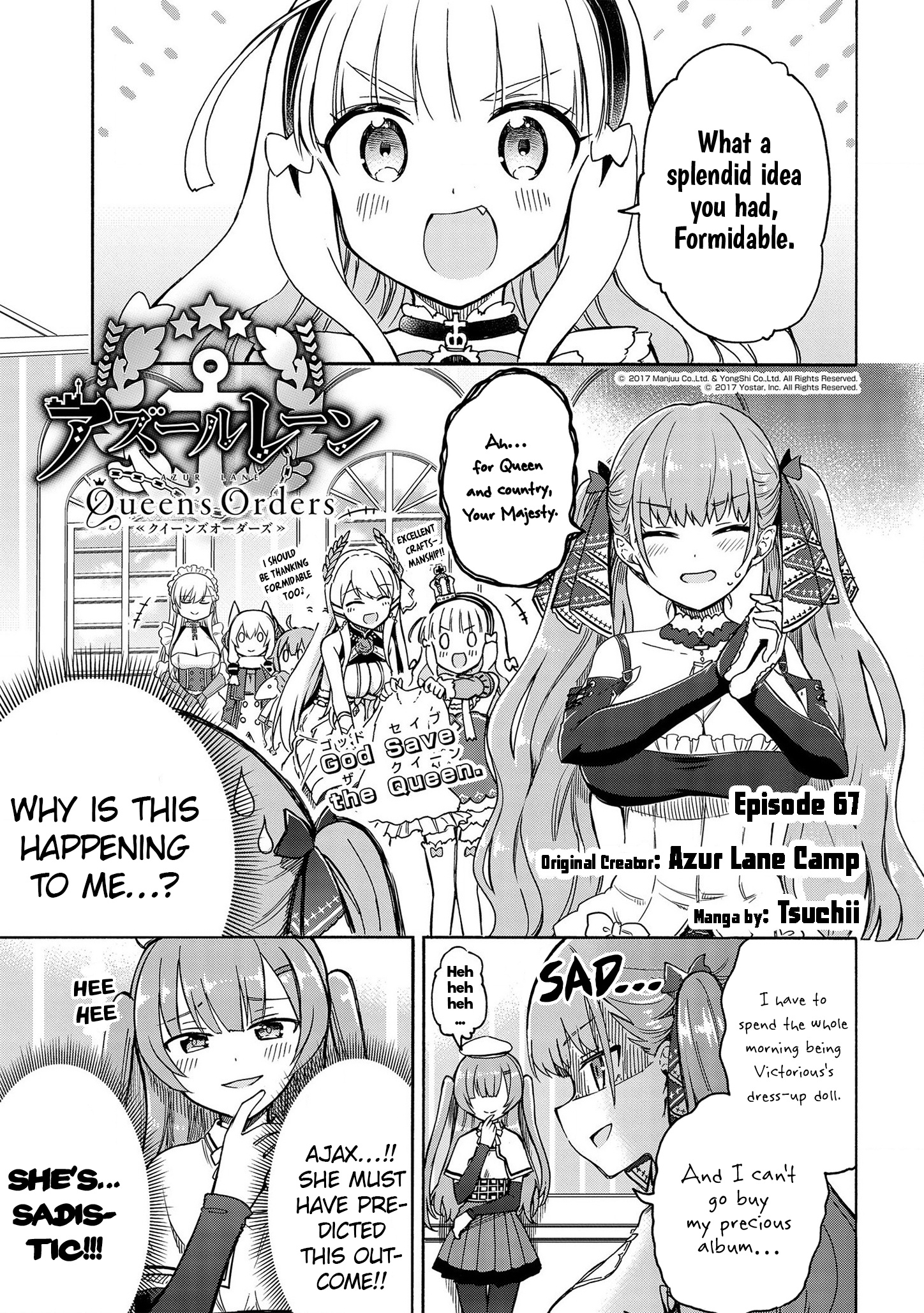 Azur Lane: Queen's Orders Chapter 67 #1