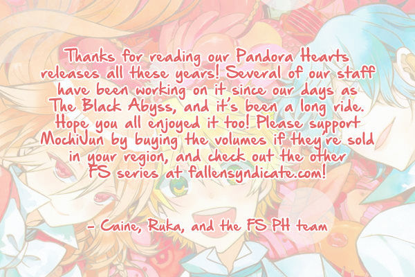 Pandora Hearts Chapter 104 #96