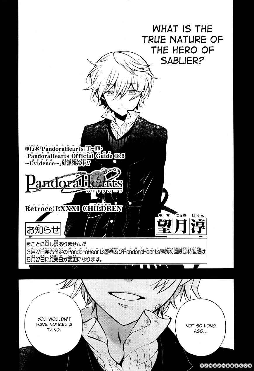 Pandora Hearts Chapter 81 #8