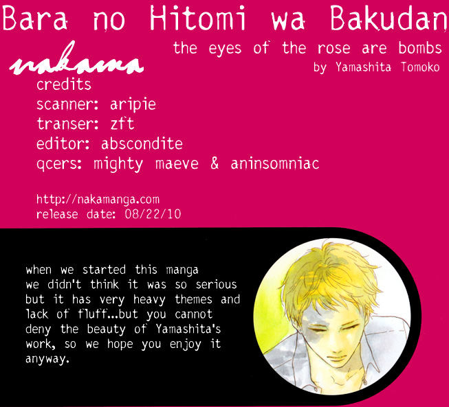 Bara No Hitomi Wa Bakudan Chapter 3 #17