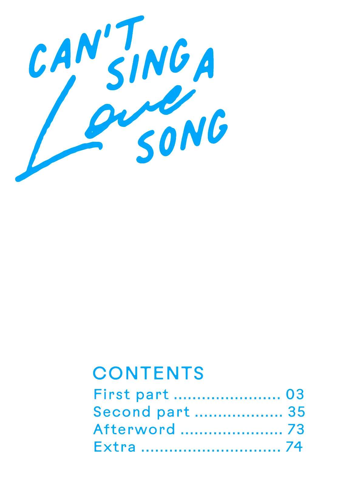 Can't Sing A Love Song Chapter 1 #4