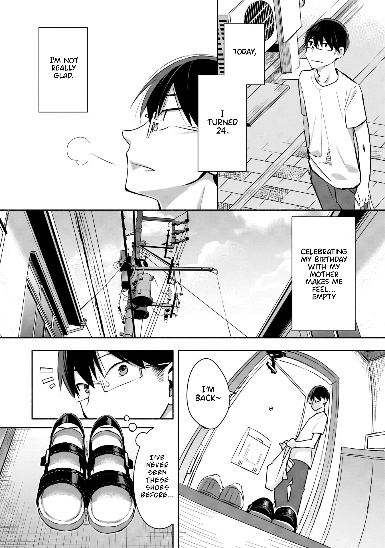 Bocchi No Boku Ni Kyousei Kanojo Ga Yattekita Chapter 1.1 #11