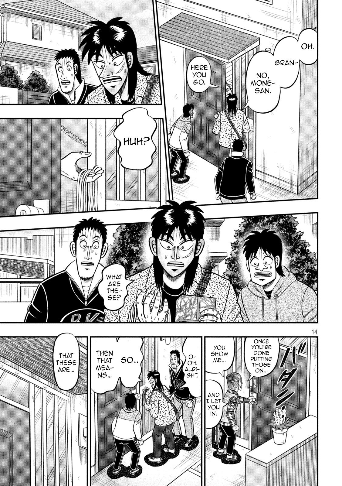 Tobaku Datenroku Kaiji - One Poker Hen Chapter 459 #14