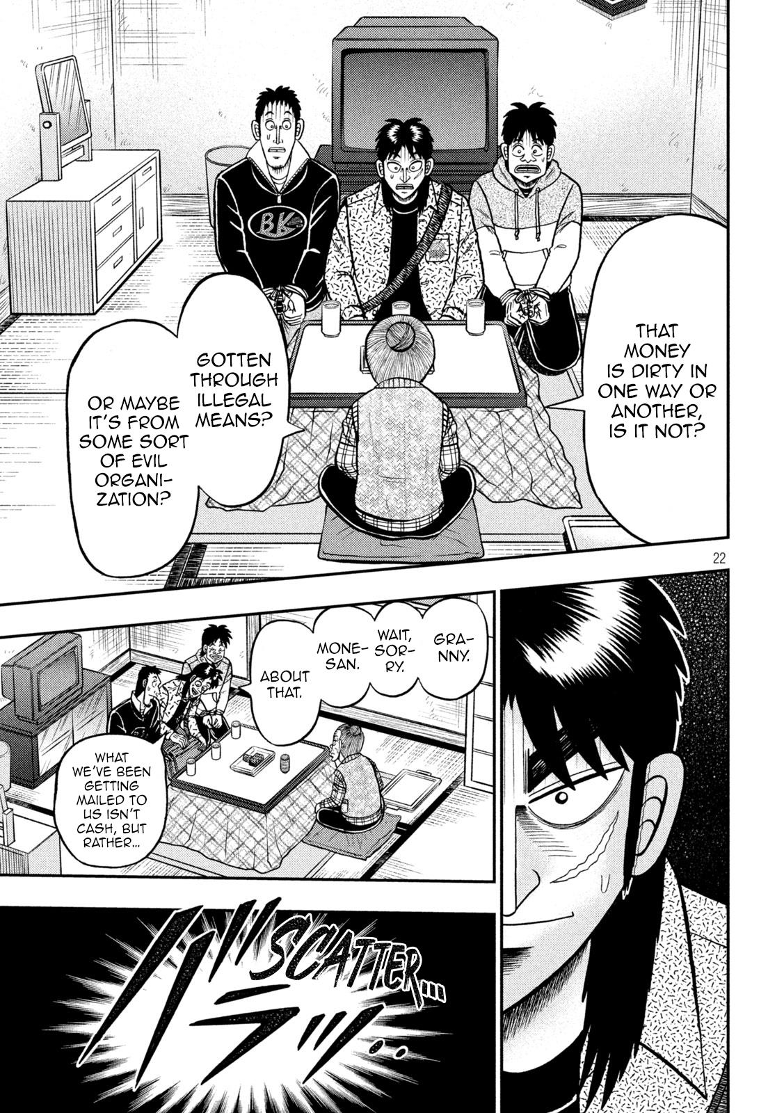 Tobaku Datenroku Kaiji - One Poker Hen Chapter 459 #22