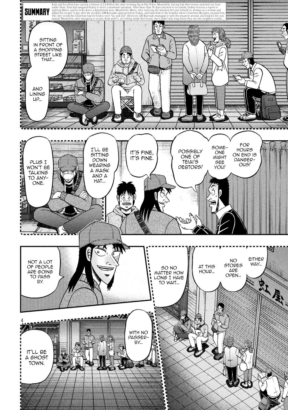 Tobaku Datenroku Kaiji - One Poker Hen Chapter 458 #4