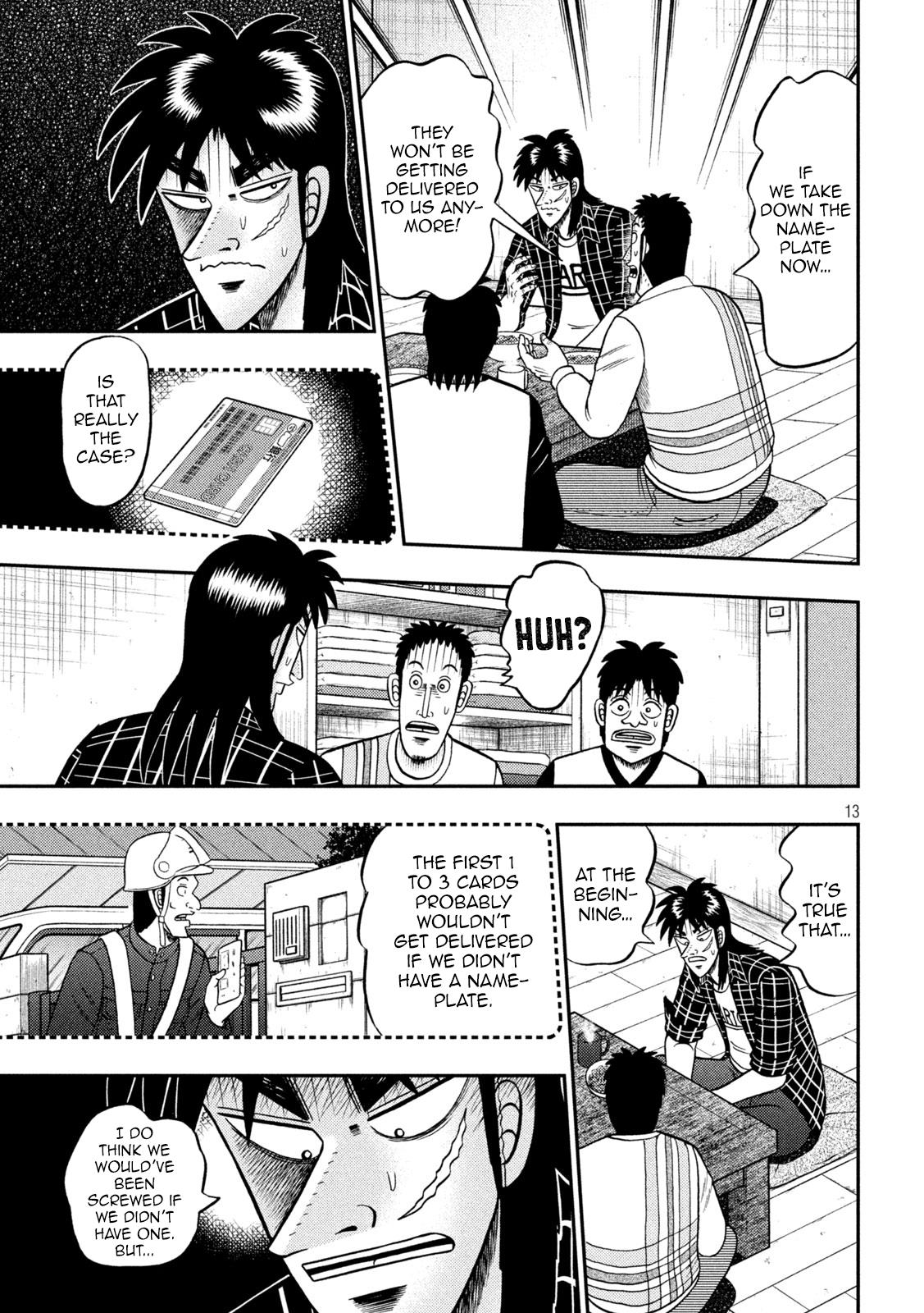 Tobaku Datenroku Kaiji - One Poker Hen Chapter 452 #12