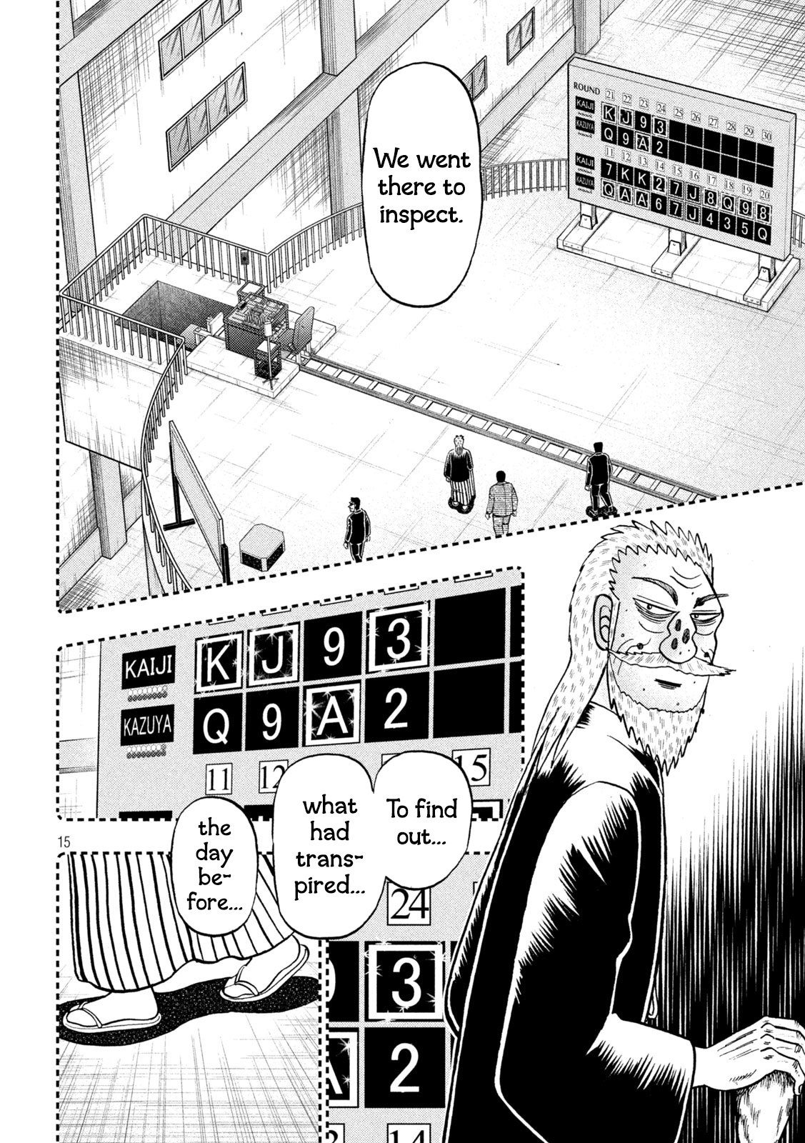 Tobaku Datenroku Kaiji - One Poker Hen Chapter 442 #15