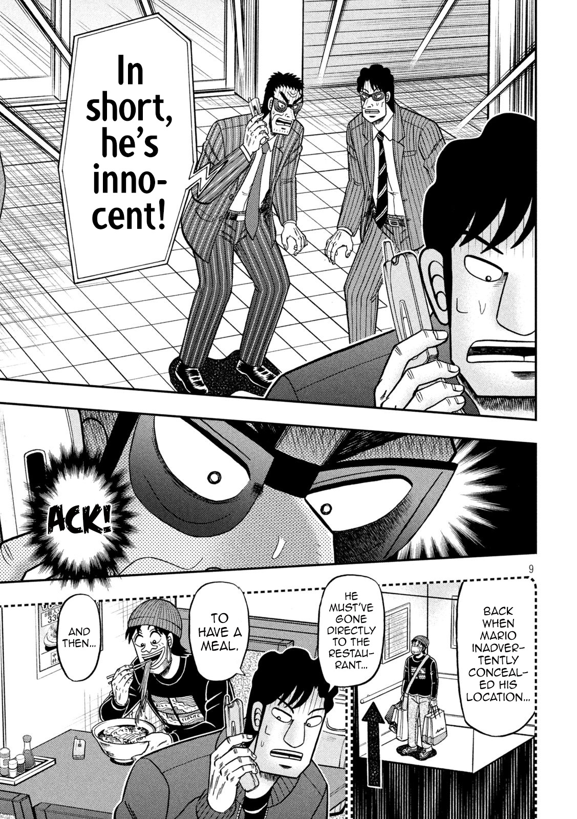 Tobaku Datenroku Kaiji - One Poker Hen Chapter 419 #9