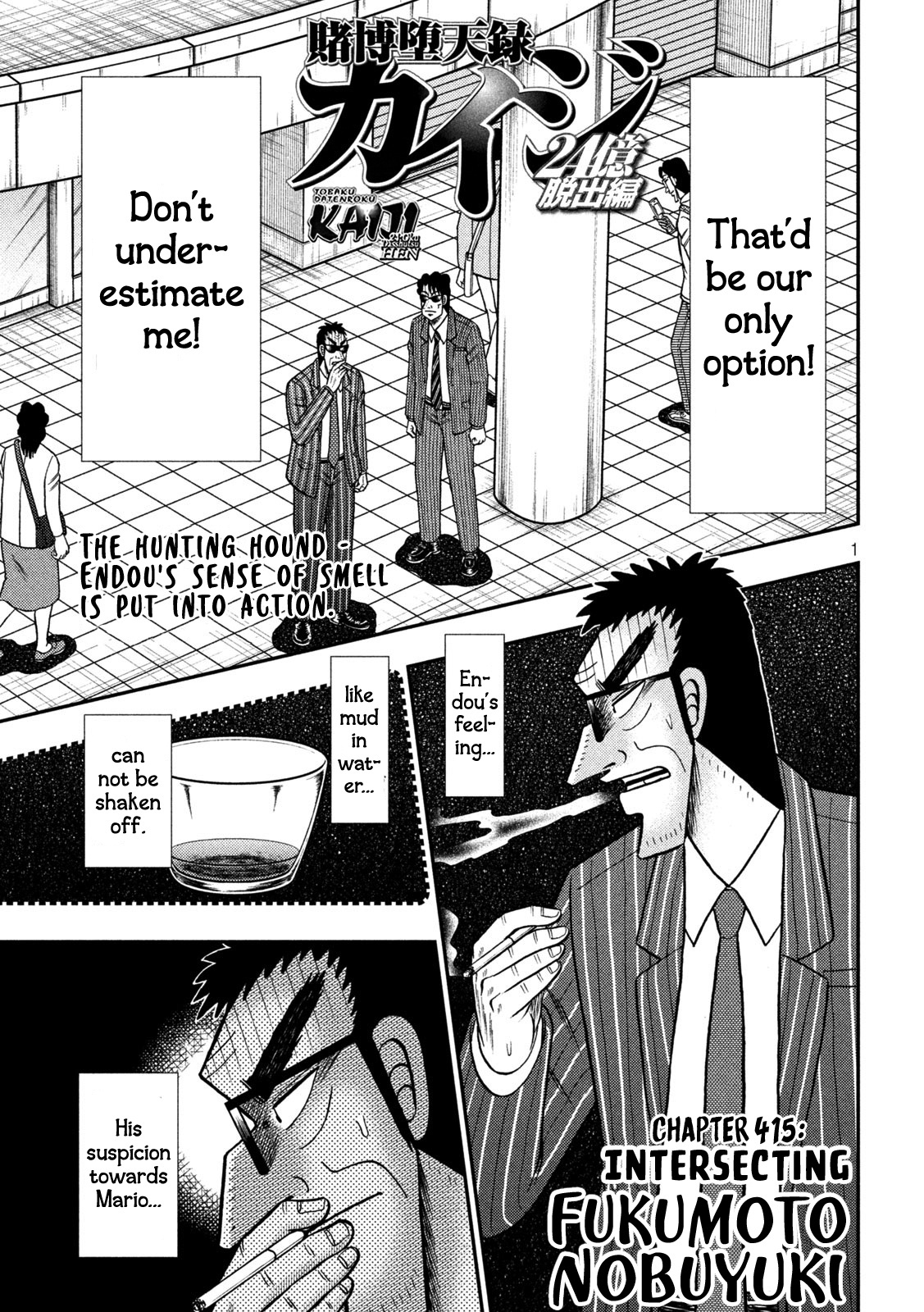 Tobaku Datenroku Kaiji - One Poker Hen Chapter 415 #1