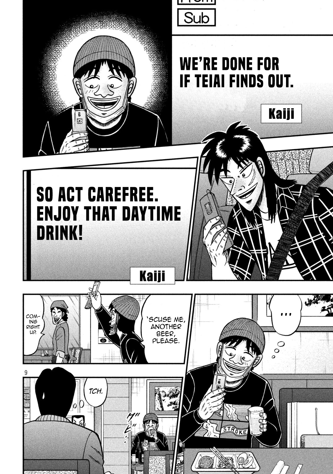 Tobaku Datenroku Kaiji - One Poker Hen Chapter 412 #8