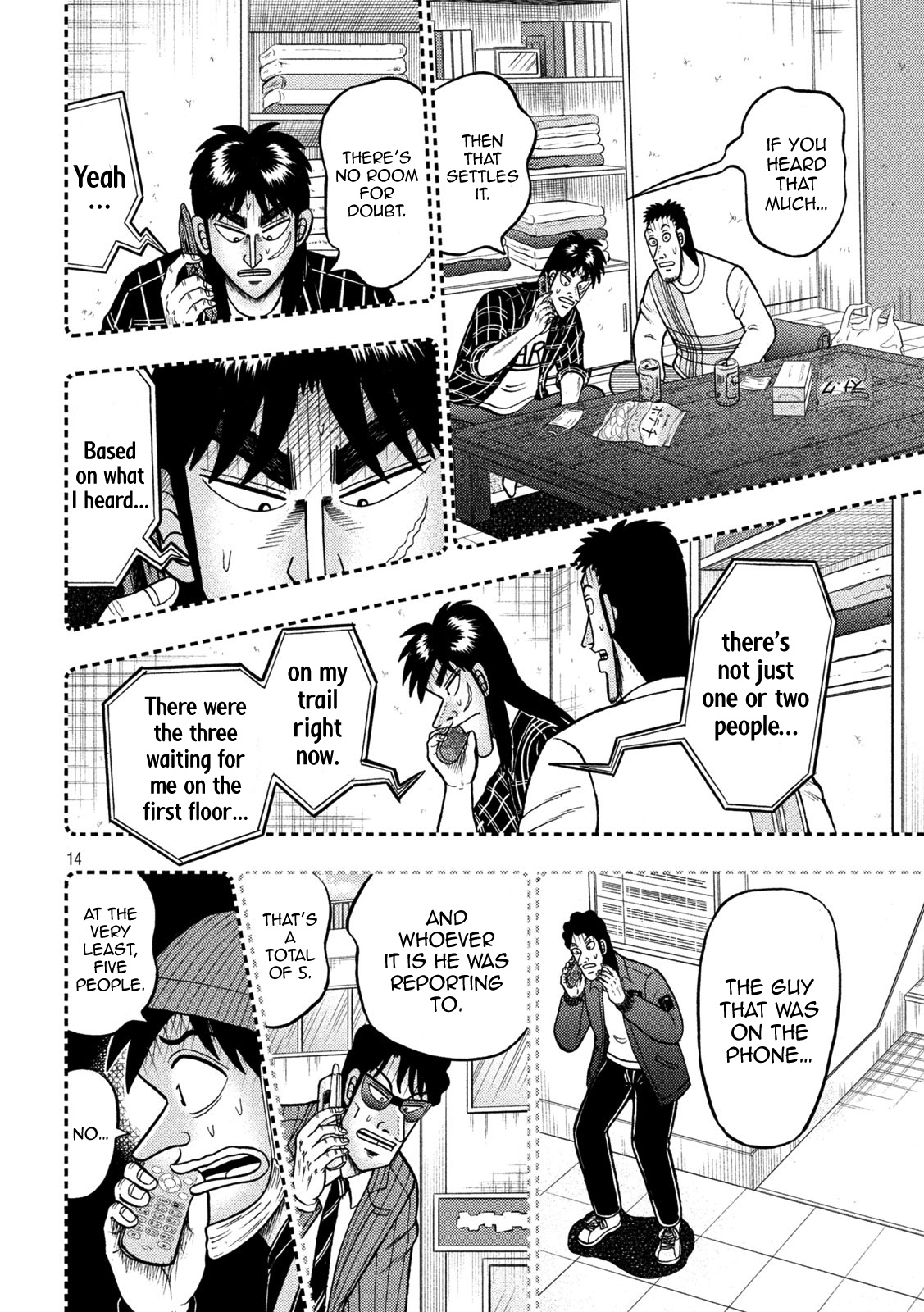 Tobaku Datenroku Kaiji - One Poker Hen Chapter 410 #14