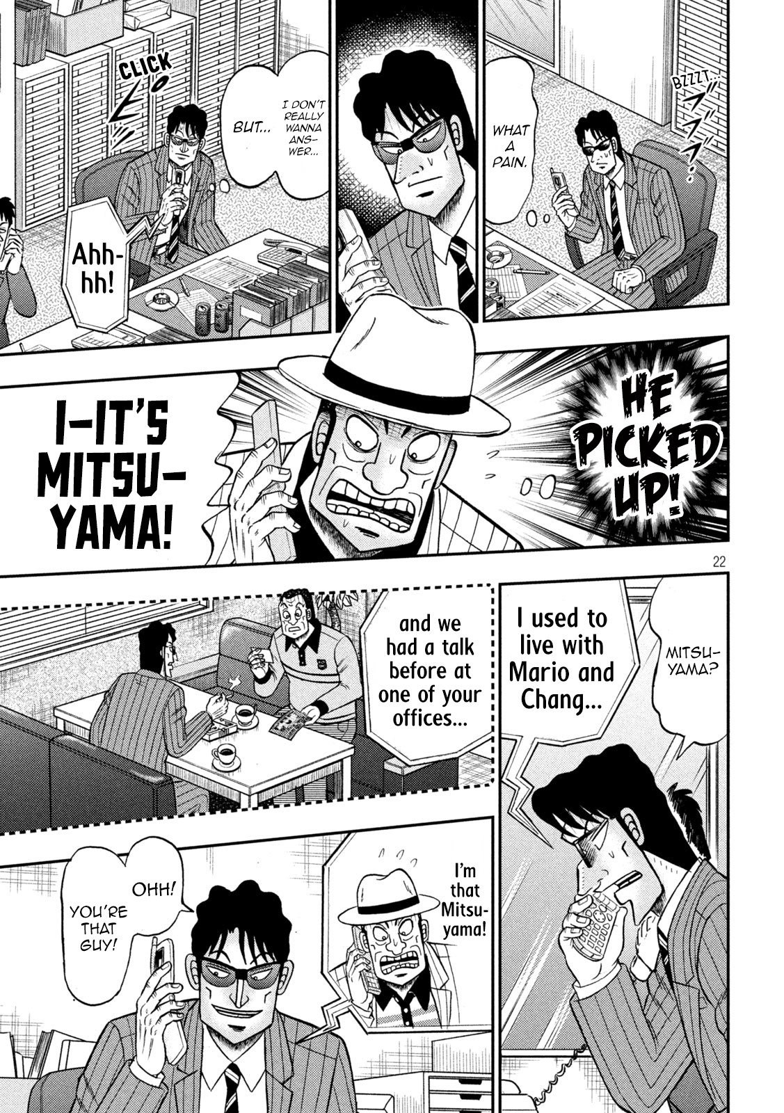 Tobaku Datenroku Kaiji - One Poker Hen Chapter 400 #22