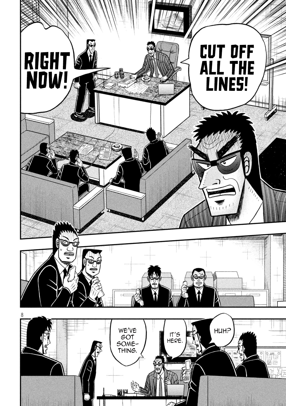 Tobaku Datenroku Kaiji - One Poker Hen Chapter 401 #8