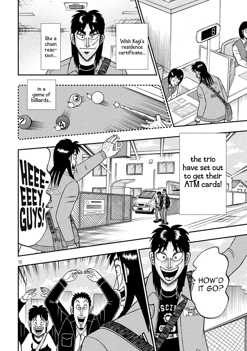 Tobaku Datenroku Kaiji - One Poker Hen Chapter 395 #10