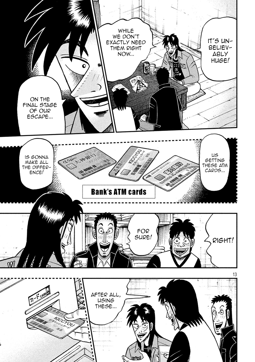 Tobaku Datenroku Kaiji - One Poker Hen Chapter 395 #13